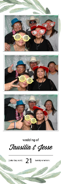 Tausila and Jesse's Wedding | View more photos from the event at gallery.photoboothbillings.com/u/PhotoBoothBillings/Tausila-and-Jesses-Wedding